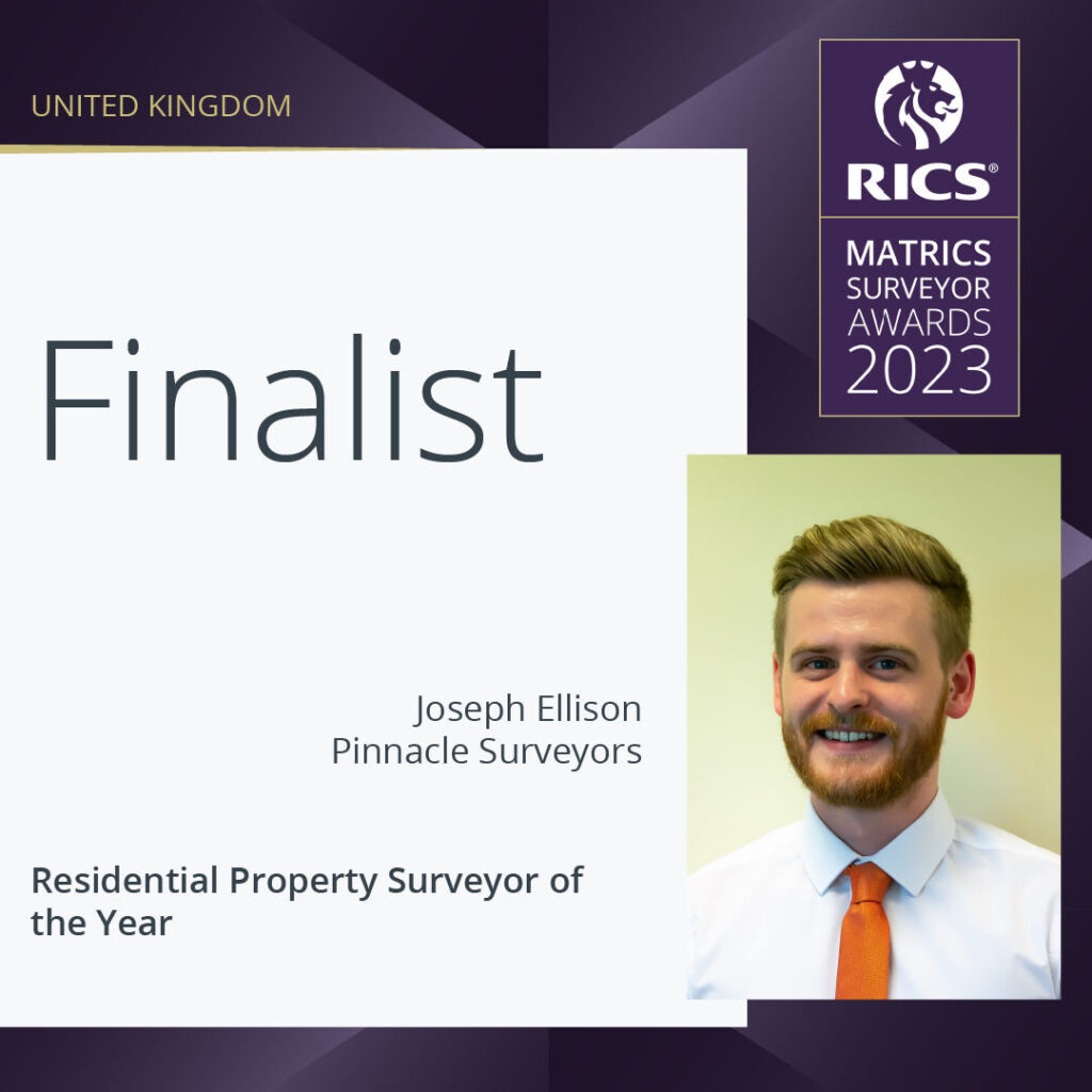 RICS Matrics Surveyor Awards Joseph Ellison